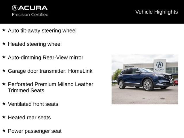 2023 Acura MDX Advance Package