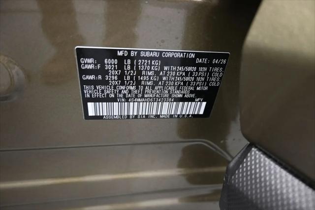 2026 Subaru Ascent Limited Bronze Edition 7-Passenger