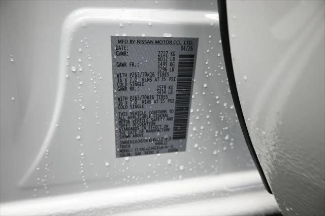 2026 Nissan Frontier Crew Cab S 4x4