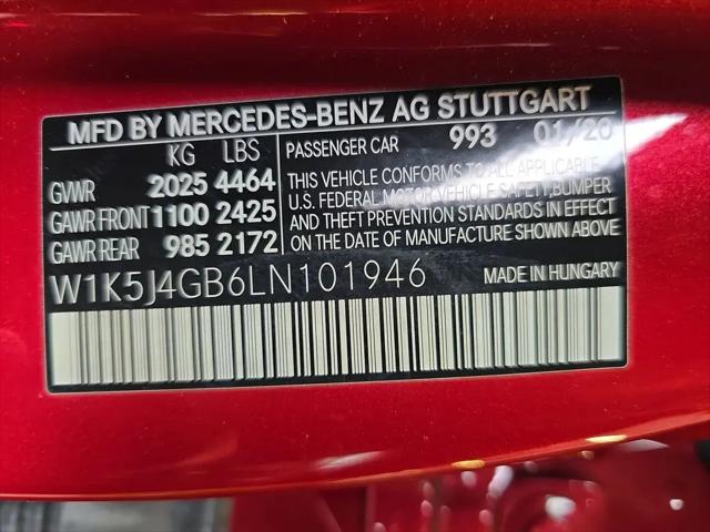 2020 Mercedes-Benz CLA CLA 250