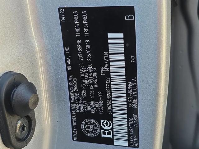 2022 Toyota Highlander XLE