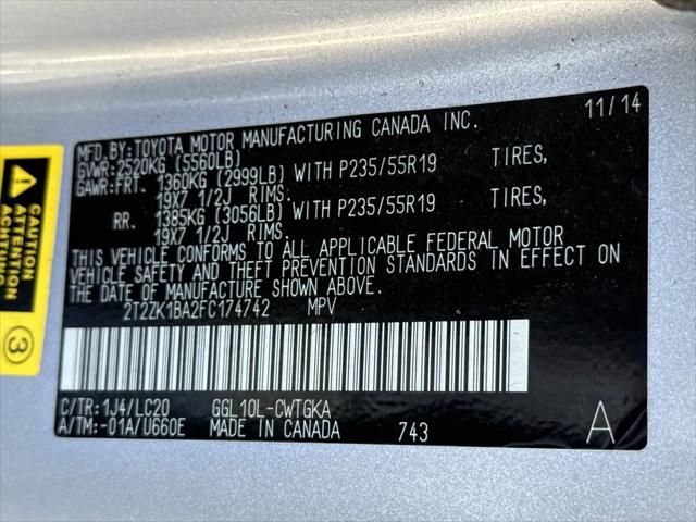 2015 Lexus RX 350 RX 350