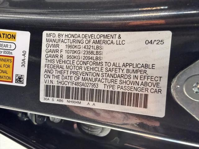 2025 Honda Accord Sedan SE