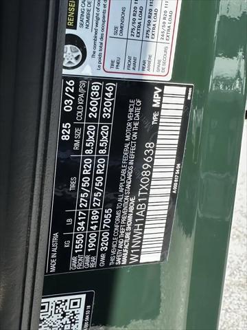2026 Mercedes-Benz G 550 G 550