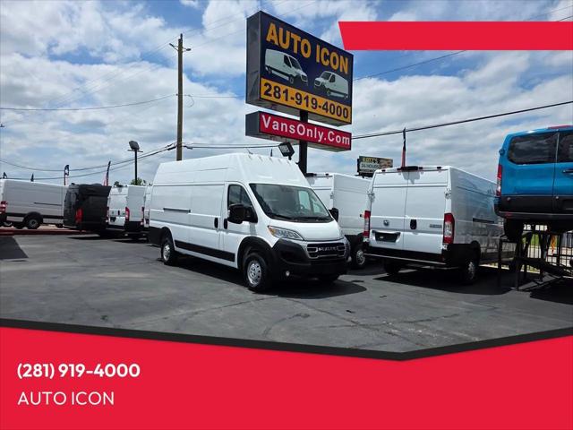 2023 Ram ProMaster Cargo Van Super High Roof 159" WB EXT for sale in Houston, TX