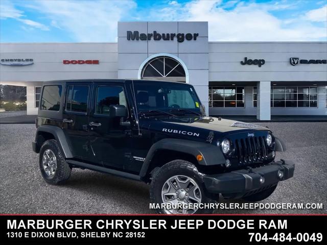 2017 Jeep Wrangler Unlimited Rubicon 4x4 for sale in Shelby, NC