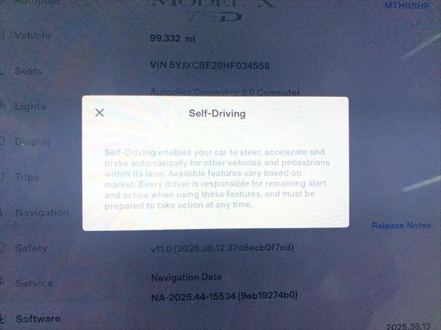 2017 Tesla Model X 75D