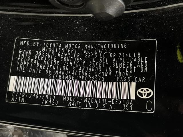 2023 Toyota Corolla LE
