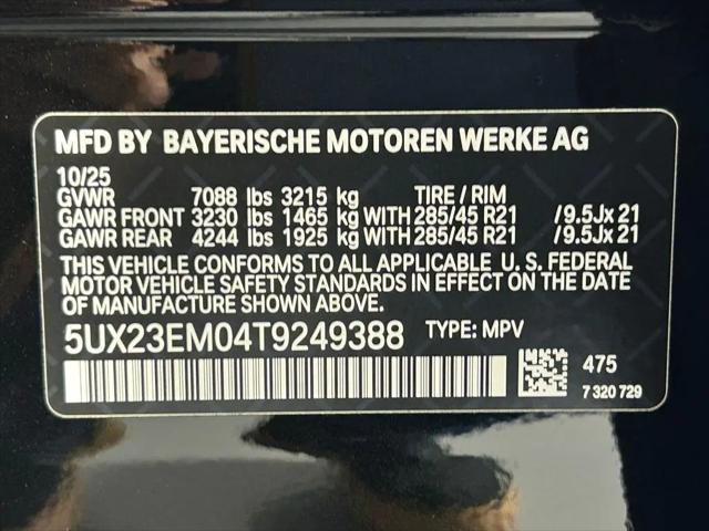 2026 BMW X7 xDrive40i