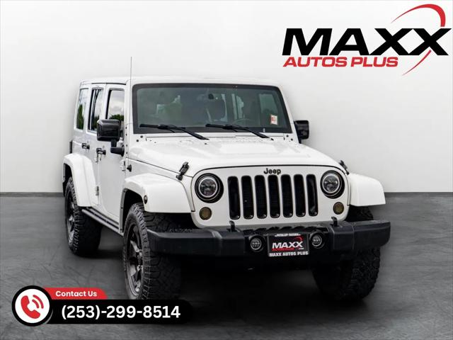 2015 Jeep Wrangler Unlimited Sahara for sale in Puyallup, WA