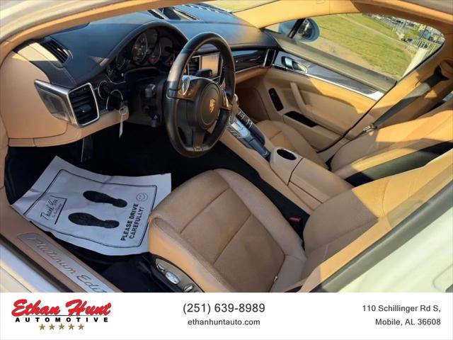 2013 Porsche Panamera Platinum Edition