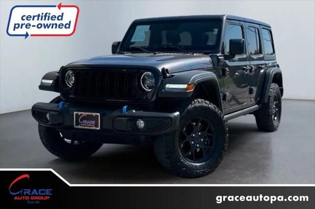 2024 Jeep Wrangler 4xe Willys 4xe for sale in Morrisville, PA