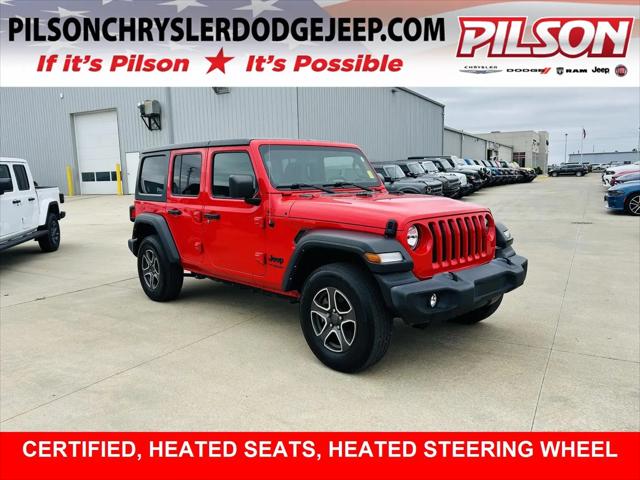 2022 Jeep Wrangler Unlimited Sport S 4x4 for sale in Mattoon, IL