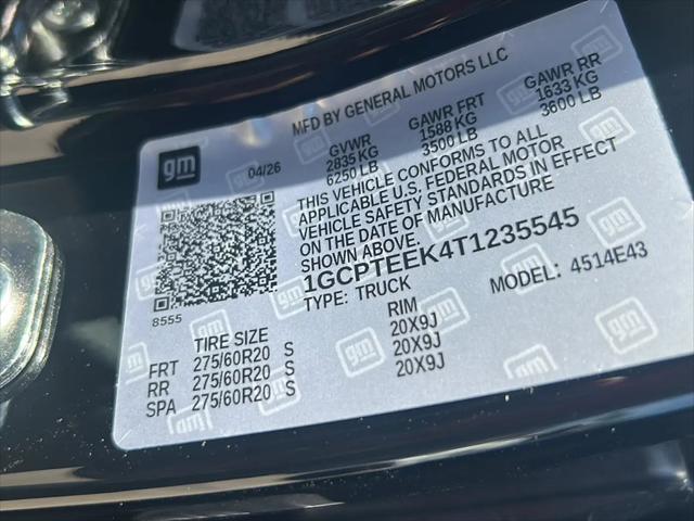 2026 Chevrolet Colorado Trail Boss, 4WD