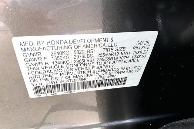 2026 Acura MDX Standard