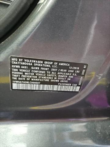 2020 Volkswagen Passat 2.0T SE