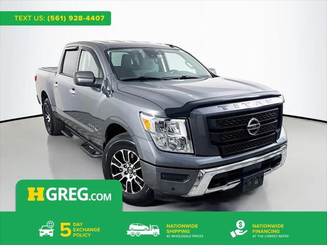 2021 Nissan Titan Crew Cab SV 4x4 for sale in West Palm Beach, FL