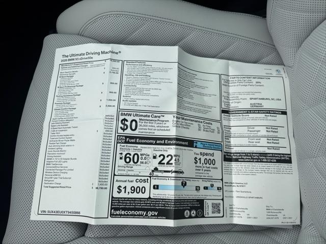 2026 BMW X5 xDrive50e