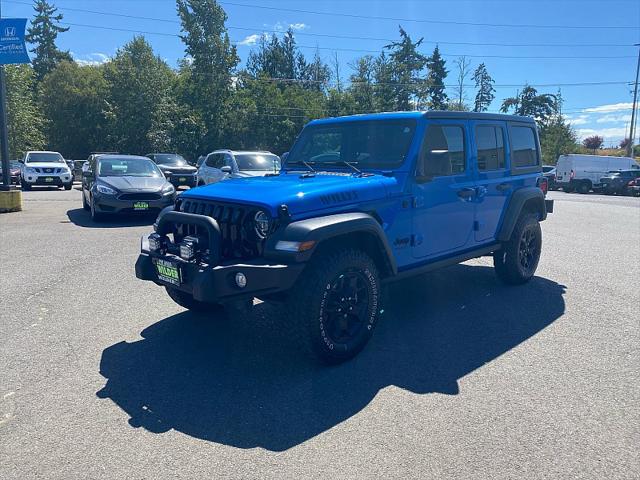 2022 Jeep Wrangler Unlimited Willys 4x4 for sale in Port Angeles, WA