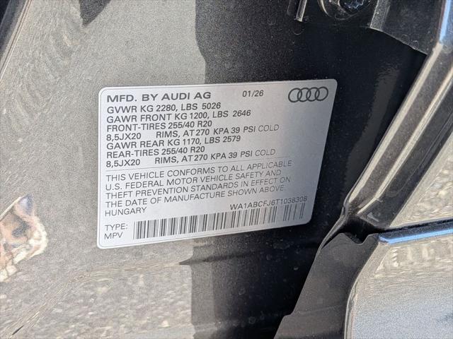 2026 Audi Q3 TFSI quattro S tronic
