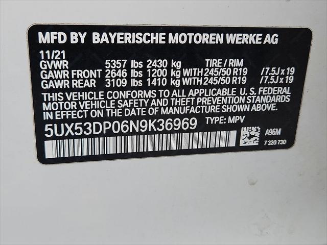 2022 BMW X3 xDrive30i