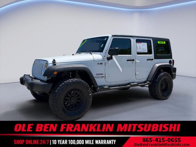 2018 Jeep Wrangler JK Unlimited Sport S 4x4 for sale in OAK RIDGE, TN