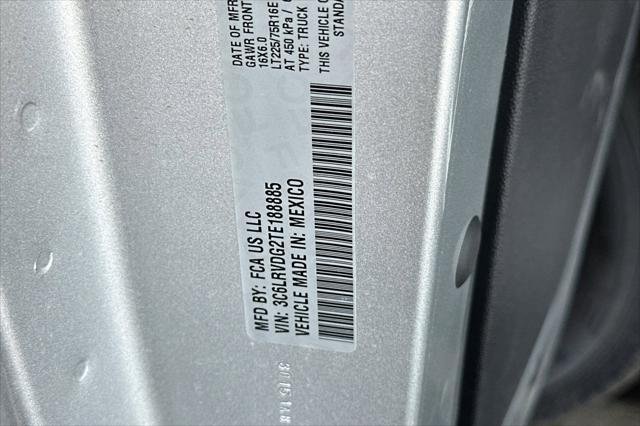 2026 Ram ProMaster 2500 Cargo Van Tradesman High Roof 159" WB w/Pass Seat