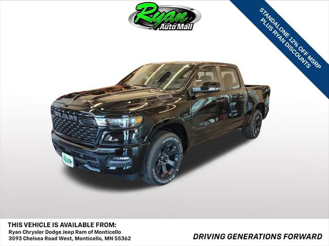 2026 Ram 1500 Big Horn Crew Cab 4x4 5'7" Box for sale in Monticello, MN