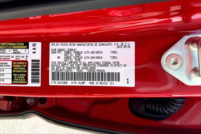 2026 Toyota Tacoma Limited
