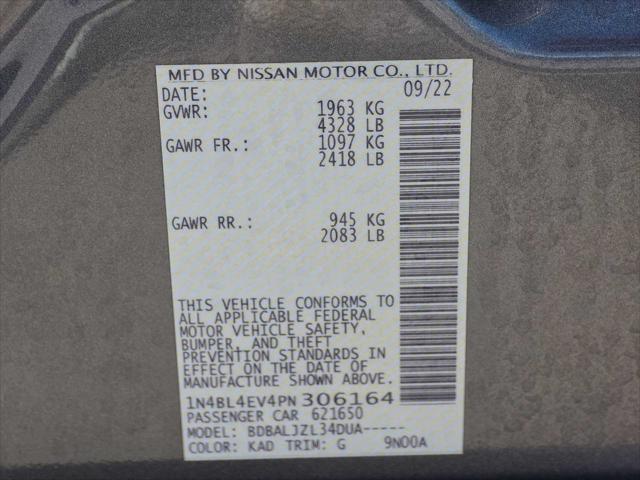 2023 Nissan Altima SL FWD
