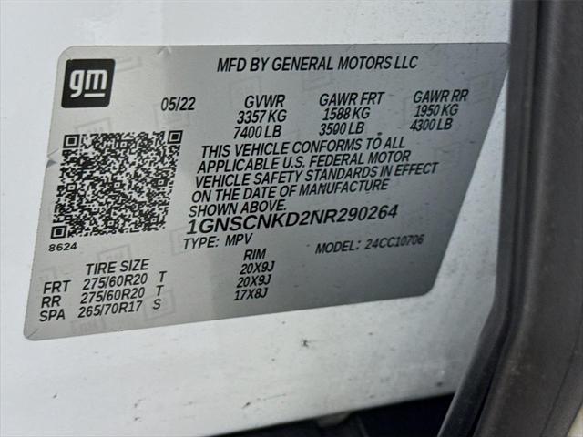 2022 Chevrolet Tahoe 2WD LT