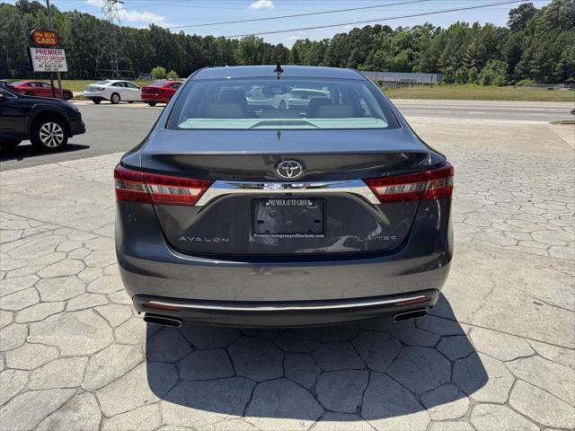 2018 Toyota Avalon Limited