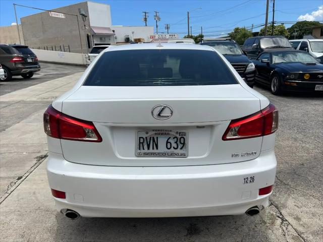 2012 Lexus IS 250 250