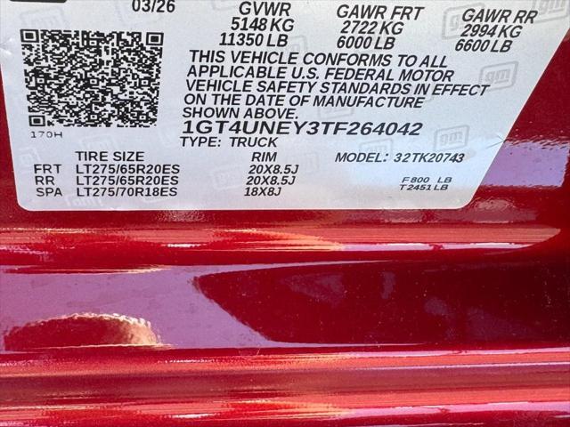 2026 GMC Sierra 2500HD Crew Cab, Standard Bed, SLT, 4WD