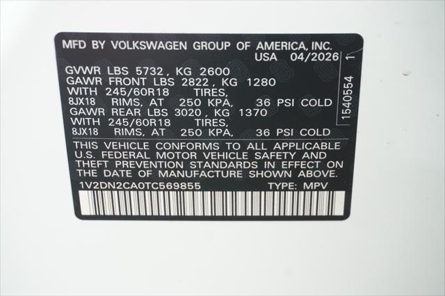 2026 Volkswagen Atlas SE
