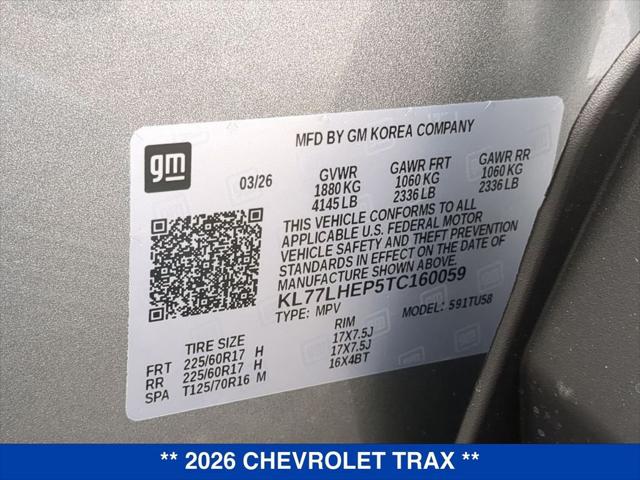 2026 Chevrolet Trax FWD LT