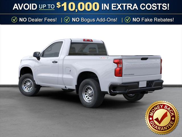 New 2026 Chevrolet Silverado 1500 4WD Regular Cab Standard Bed WT For Sale in Muscle Shoals, AL
