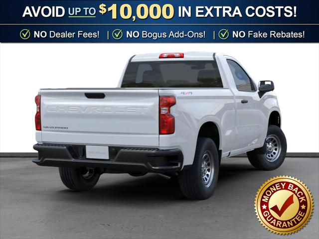New 2026 Chevrolet Silverado 1500 4WD Regular Cab Standard Bed WT For Sale in Muscle Shoals, AL