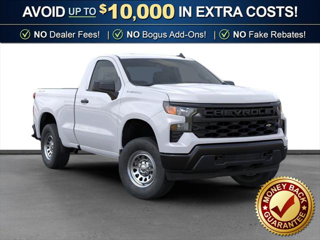 New 2026 Chevrolet Silverado 1500 4WD Regular Cab Standard Bed WT For Sale in Muscle Shoals, AL