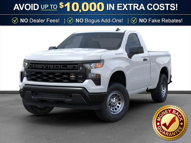 New 2026 Chevrolet Silverado 1500 4WD Regular Cab Standard Bed WT For Sale in Muscle Shoals, AL