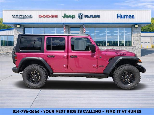 2026 Jeep Wrangler WRANGLER 4-DOOR WILLYS 2026 Jeep Wrangler WRANGLER 4-DOOR WILLYS