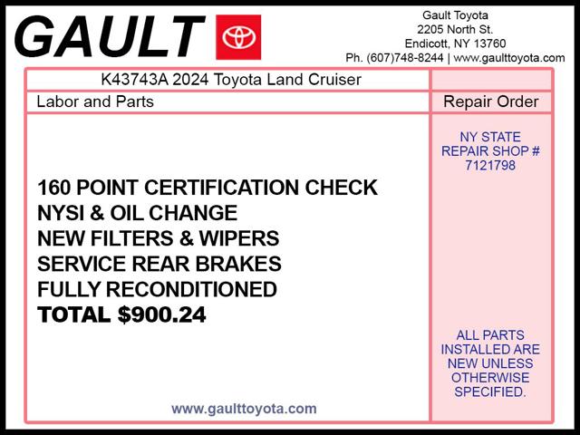 2024 Toyota Land Cruiser Base