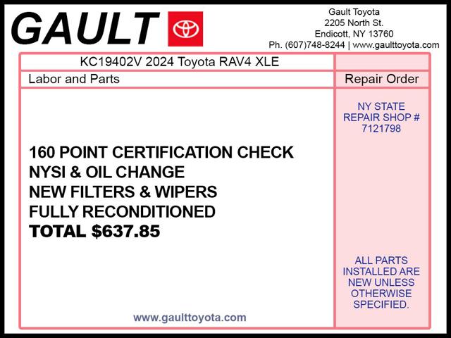2024 Toyota RAV4 XLE