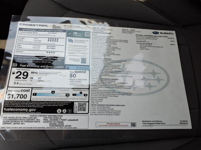 2026 Subaru Crosstrek Premium