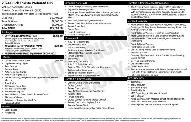 2024 Buick NV Preferred FWD