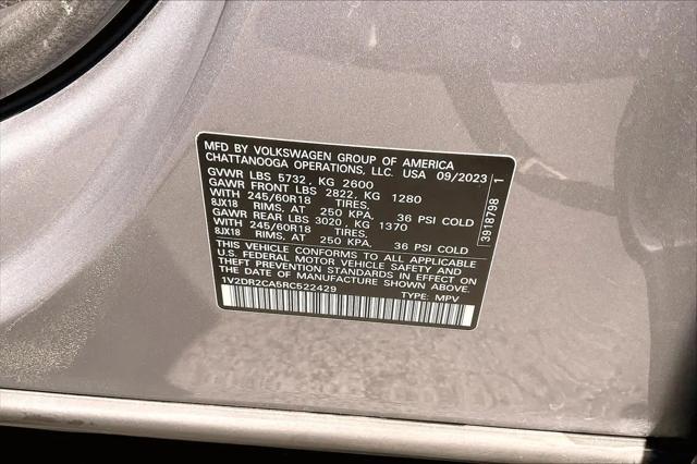 2024 Volkswagen Atlas 2.0T SE