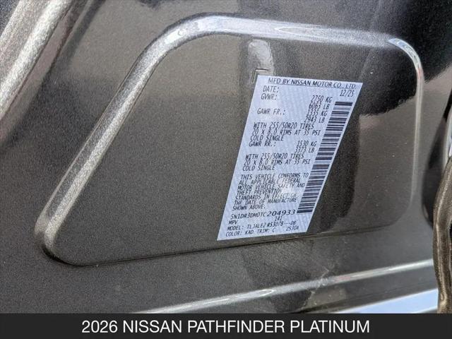 2026 Nissan Pathfinder Platinum