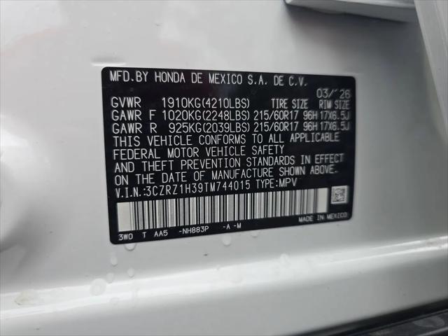 2026 Honda HR-V 2WD LX