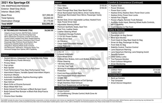 2021 Kia Sportage EX for sale in Pensacola, FL