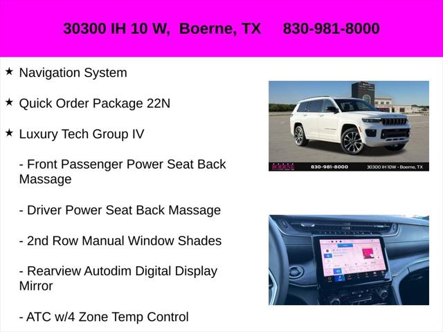 2023 Jeep Grand Cherokee L Overland 4x4